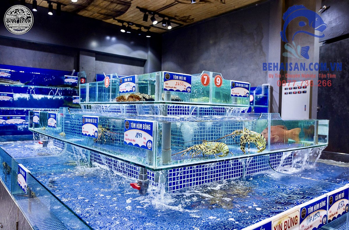 Không gian nội thất sang trọng Nhà Hàng Tây Bắc – ẩm thực 5 sao BMT